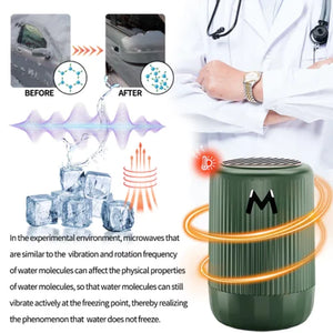 Oveallgoâ„¢ Vehicle Maxima Microwave Molecular De-Icing Instrument