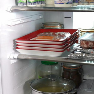 Reusable Fresh-keeping Food Preservation Vacuum-sealed Tray (2 pcs)