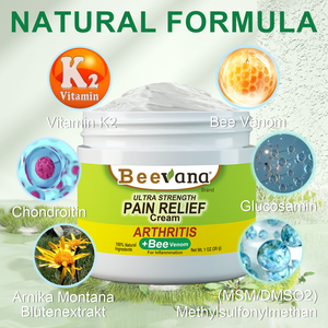 Beevanaâ„¢ Bee Venom Joint & Bone Therapy Cream (Full Body Recovery, Pure Natural Formula)