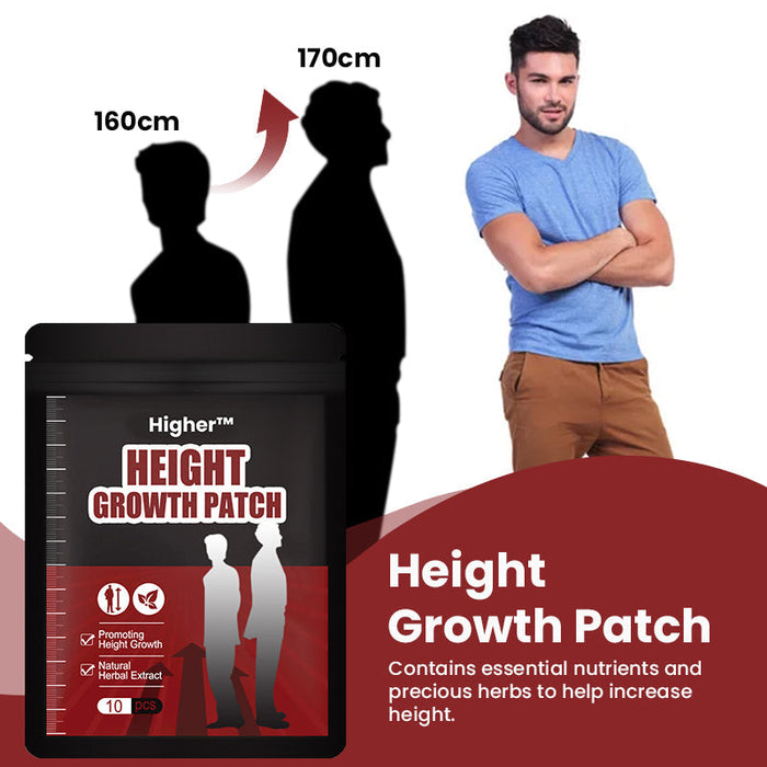 Higherâ„¢ Herbal Height Increasing Foot Patch