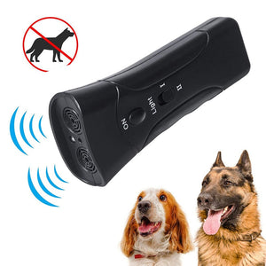 Safeguard Pro - Ultrasonic Dog Repeller | Gentle Dog Training and Night Patrol Flashlight