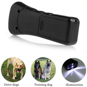Safeguard Pro - Ultrasonic Dog Repeller | Gentle Dog Training and Night Patrol Flashlight