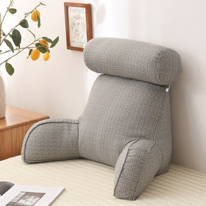 All Season Reading Pillow Office Sofa Bedside Back Cushion for  Chair Bed Lumbar Support Cushions Backrest Pain Relief