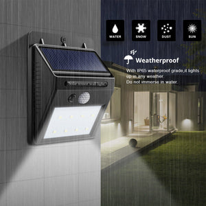 Solar LED Wall Sconce