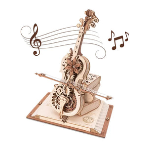 The Magic Cello Mechanical Music Box
