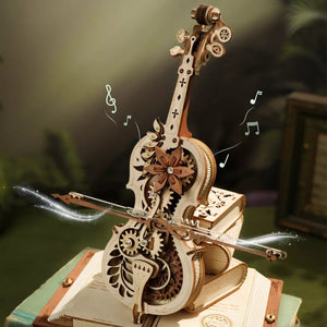 The Magic Cello Mechanical Music Box