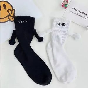 TeesNMerch Hand-in-Hand Socks - Become Solemates Forever!