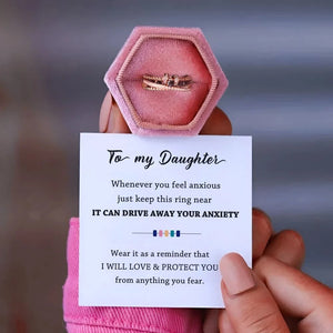🔥 Last Day Promotion 49% OFF - 💖FOR DAUGHTER💖 - DRIVE AWAY YOUR ANXIETY FIDGET RINGS