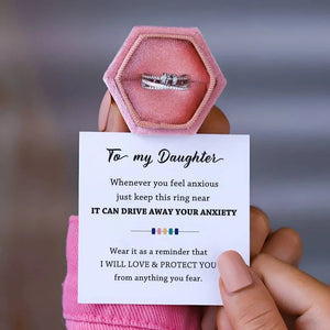🔥 Last Day Promotion 49% OFF - 💖FOR DAUGHTER💖 - DRIVE AWAY YOUR ANXIETY FIDGET RINGS
