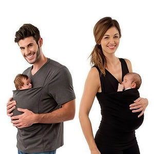 Mytrendster Kangraroo Baby Carrier Shirt