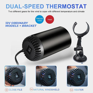 Car Antifog Warm Air Blower