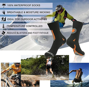 HappySocks™ - Waterproof, Breathable , Warm Socks for Hiking, Backpacking & Outdoor Adventures