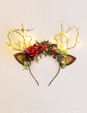 LikeMyChoice® Reindeer Headband-Christmas Reindeer Antler