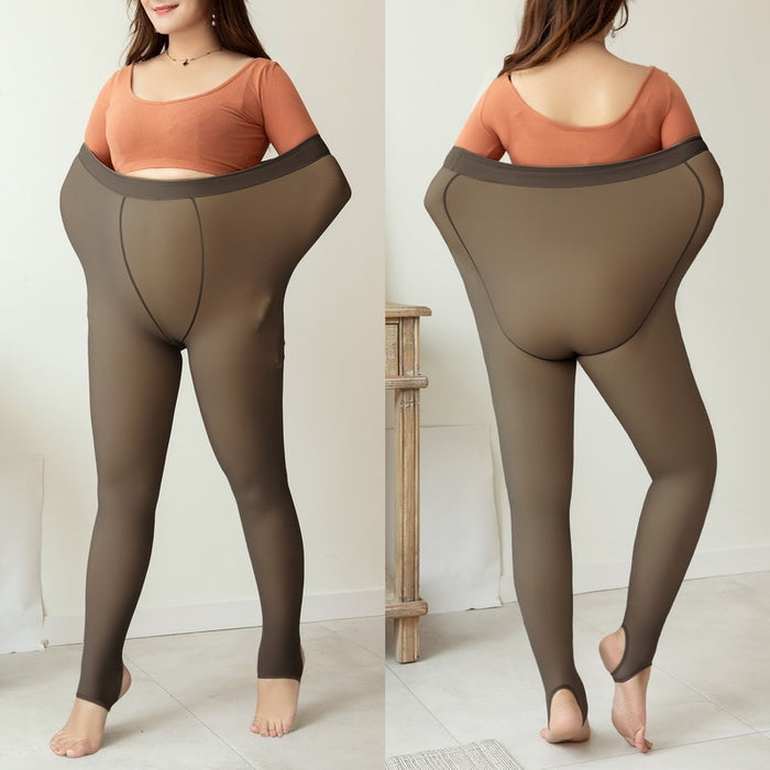 Mytrendster WHO IS WEARING WHO  High Waist Thermal Leggings