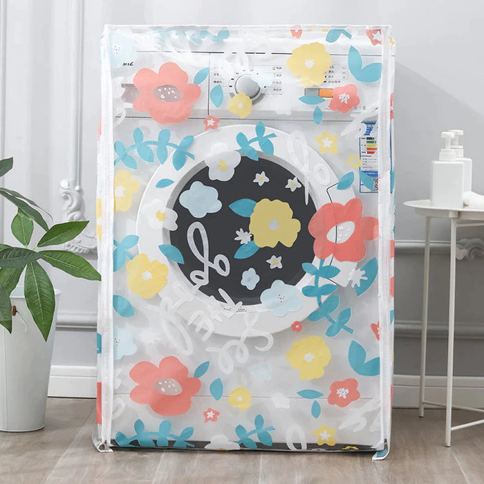 DustFree Washing Machine Cover for 6 kg, 6.5 kg, 7kg & 7.5 kg (Multicolor Design)