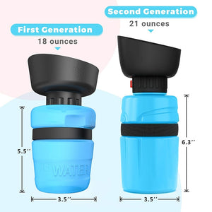 MyTrendster Portable and foldable Dog Water Bottle