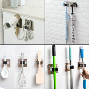 MyTrendster Wall Mount Mop and bloom Organizer rack