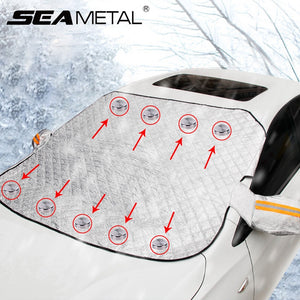 Mytrendster Snow< Ice and Sun Windshield Car Cover