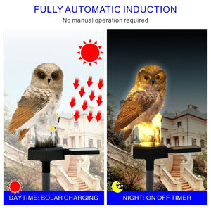 MyTrendster Solar Owl Garden Light LED