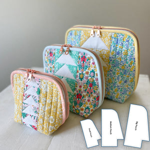 Mytrendster Cute Bag Pattern Template Set(3PCS)